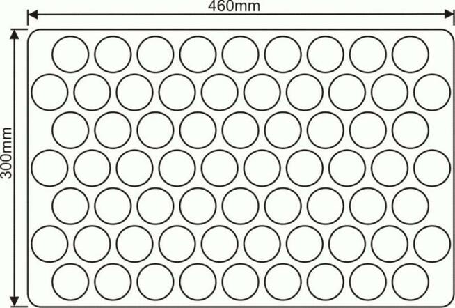 Doniczkopaleta rozsadowa 4cm/66-otworów promocja1,90pln/szt.