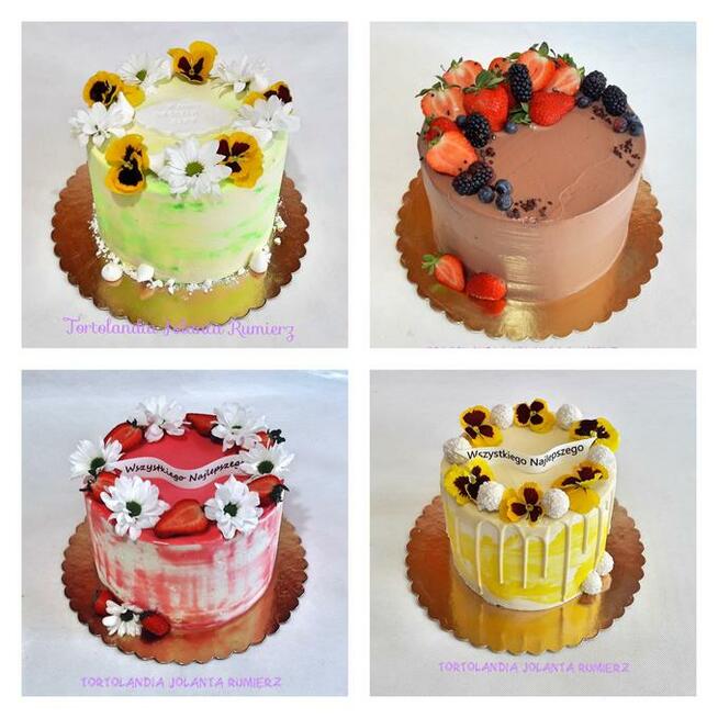 Torty artystyczne oraz tradycyjne