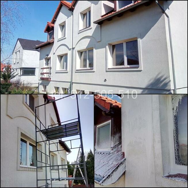 Mycie dachów, mycie kostki brukowej, mycie elewacji