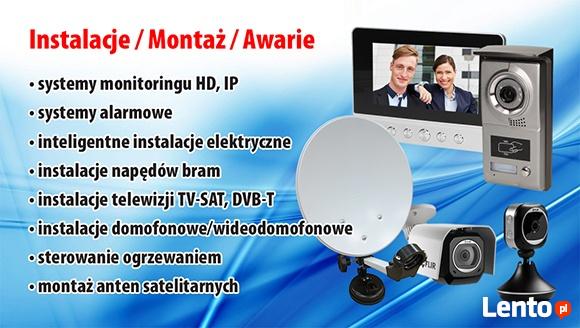 Montaż anten TV-SAT oraz DVB-T