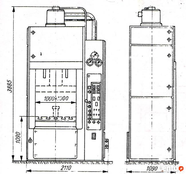 Kupię prasy hydrauliczne PHM 160 i PHM 250 i PHM 400