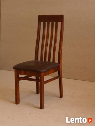 Stół z litego drewna 160 cm/90 rozkł. do 250cm i 8 krzeseł