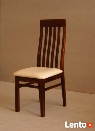 Stół z litego drewna 160 cm/90 rozkł. do 250cm i 8 krzeseł