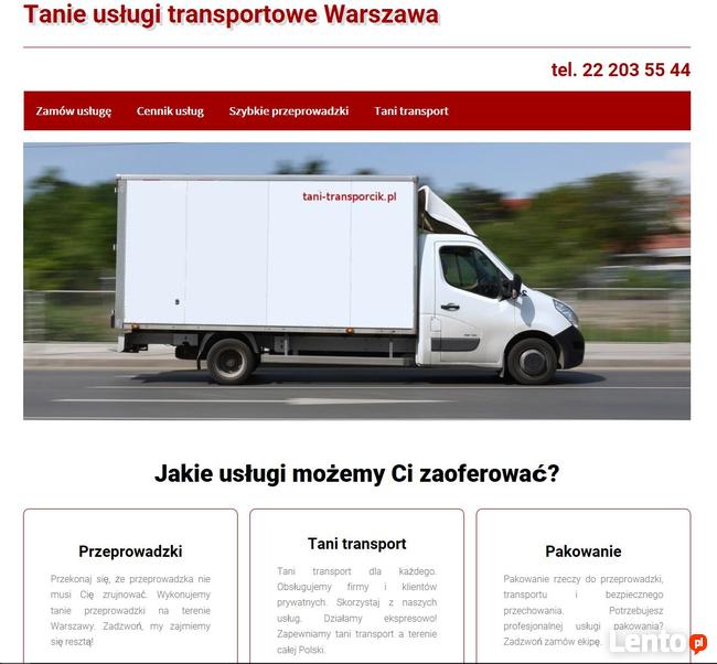 Tanie przeprowadzki, tani transport Warszawa - Gdańsk