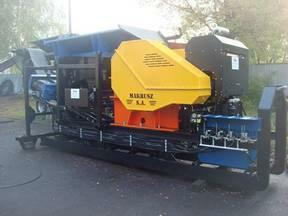 Zestawy mobilne kruszące, przesiewające, kruszarki itp.