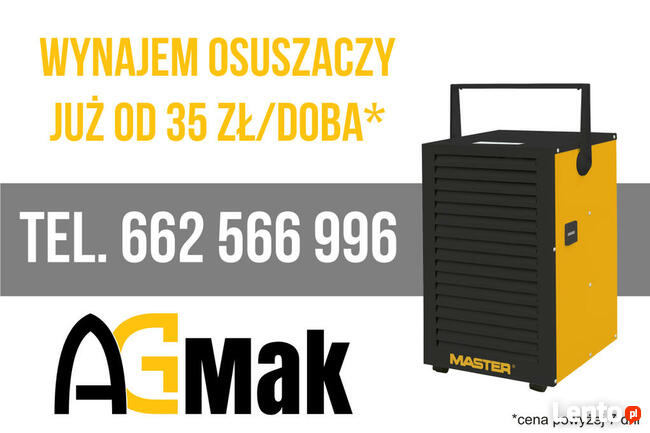 Osuszanie budynków z wilgoci AGMAK Lublin