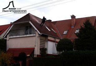 Mycie dachów i elewacji