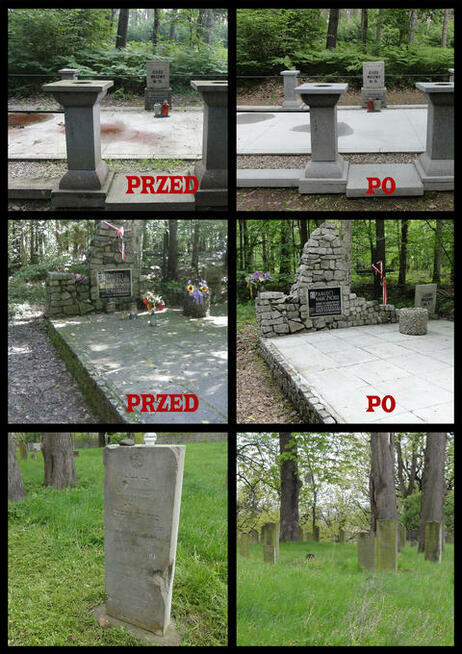 Czyszczenie nagrobków-renowacja liter!
