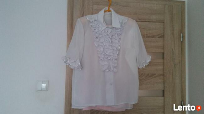 Bluzka z żabotem