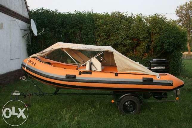 WyNaJeM Ponton Motorówka RIB 420 50Km - Ślesin Slesin Konin