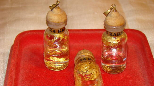 Złoto 24 karaty wisior talizman szczęścia okazja wyprzedaż