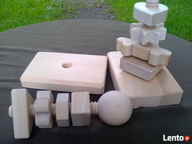 DREWNIANE śruby zabawki prasy napisy biżuteria ozdoby itd.