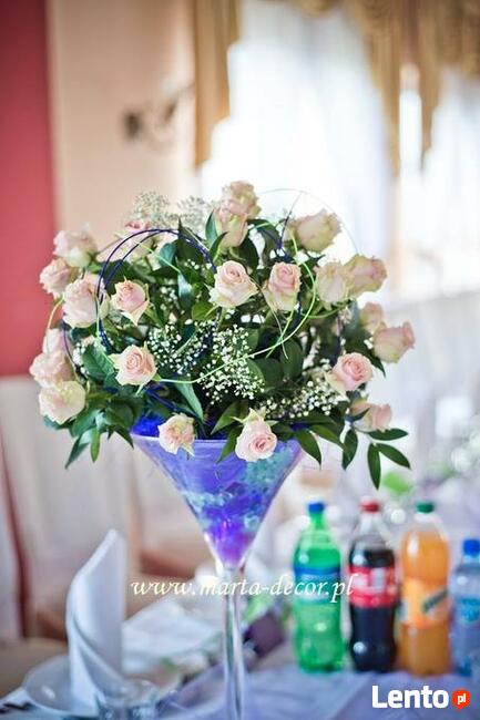Dekoracje ślubne kościoła MARTADECOR