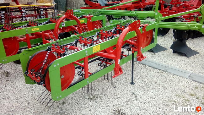 Przetrząsacz pasowy zgrabiarka TAŚMOWA NOWY