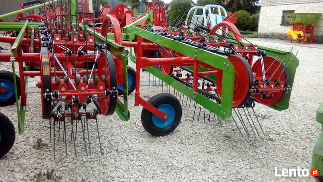 Przetrząsacz pasowy zgrabiarka TAŚMOWA NOWY