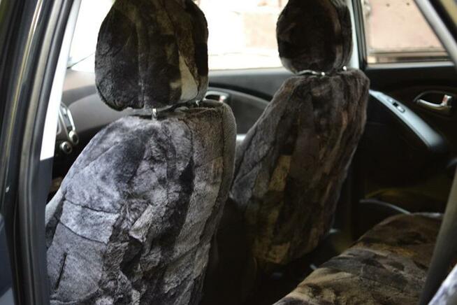 Pokrowce samochodowe skóra owcza