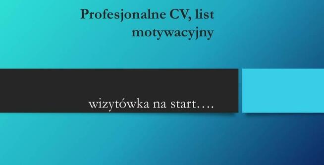 Cv, list motywacyjny j. anigielski