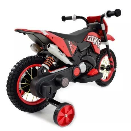 Motor Crossowy, dla dzieci Pompowane koła z ekspozycji nowa