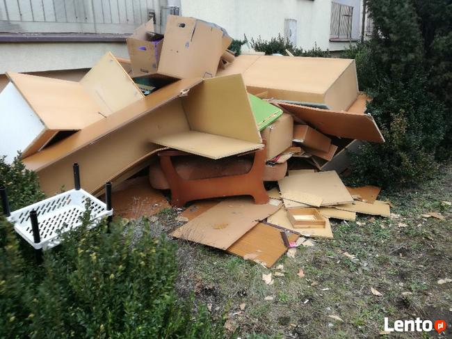 Wywóz starych mebli , opróżnianie mieszkań .Sosnowiec