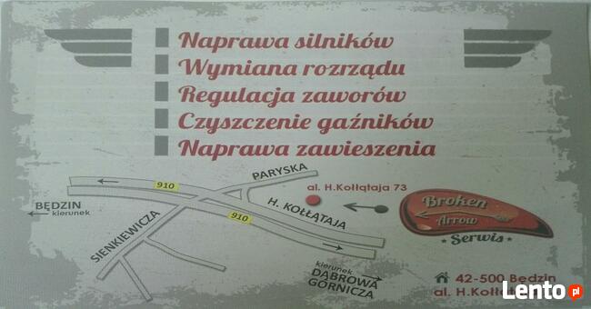 Naprawa, serwis motocykli, quadów