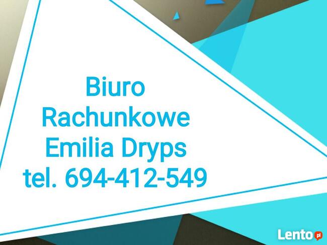 Solidna księgowa BIURO RACHUNKOWE EMILIA DRYPS