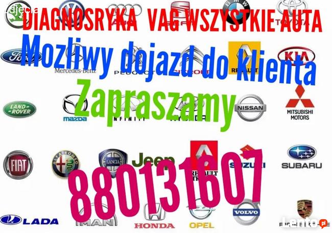 Auto diagnostyka komputerowa, elektronika, elektryka