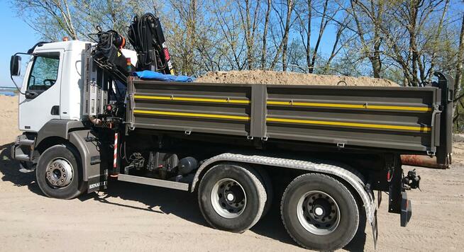 Transport piasku Warszawa i okolice