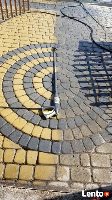 Mycie kostki brukowej, podjazdów, tarasów Łódź, Zgierz