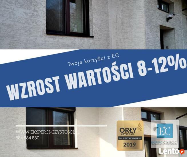 Czyszczenie Mycie Elewacji Fasad Dachów Kostki Chrzanów