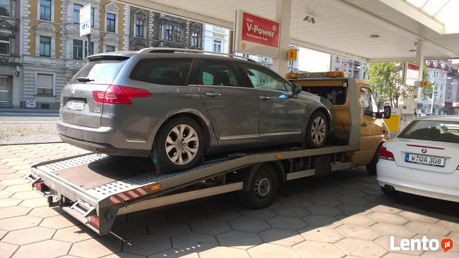 LAWETA MAGDEBURG Holowanie Niemcy AUTO-POMOC 24h NAPRAWA