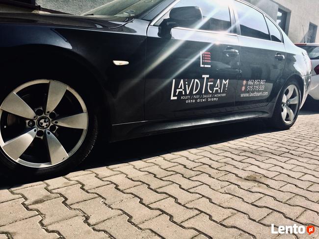 Foliowanie szyb, witryn szklanych, balkonów - reklamowe i in