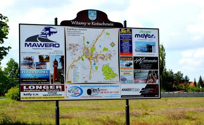 Tablice reklamowe, banery