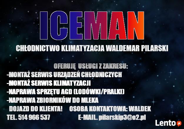 Montaż serwis urządzeń chłodniczych i klimatyzacji Pleszew