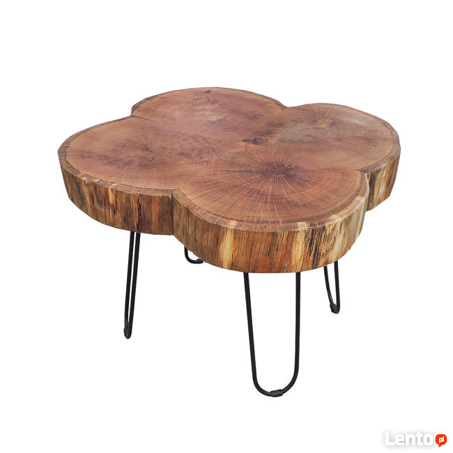 stoliki kawowe i stołki z litego drewna dębowego