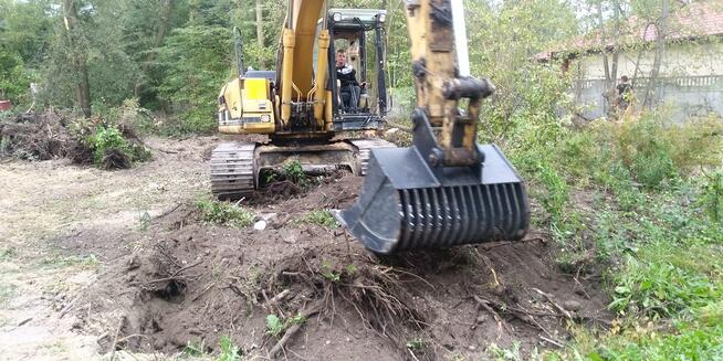 Wynajem koparki, koparko-ładowarki