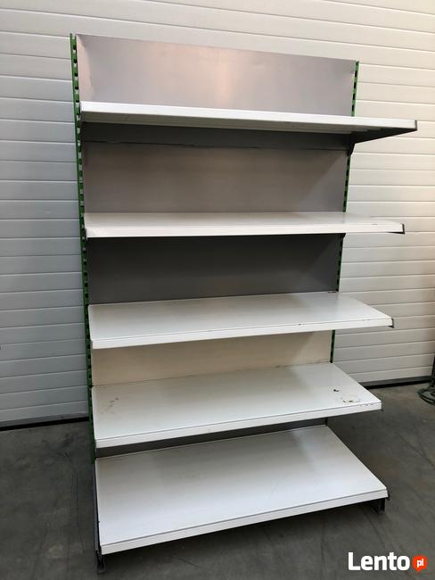 Regał sklepowy magazynowy metalowy regały metalowe sklepowe
