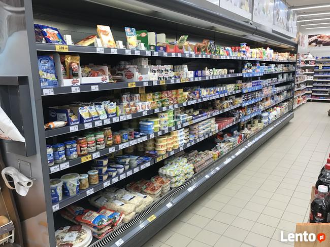 Regał chłodniczy nabiałowy 2,5 m LINDE MONAXIS odkryty