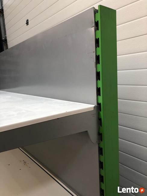 Regał sklepowy magazynowy metalowy regały metalowe sklepowe