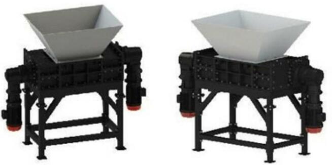 Shredder Młyn Dwuwałowy MACHTEK RD530B 74kW