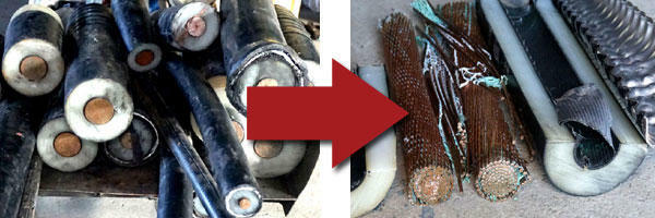 Odizolowywacz korowarka obieraczka Kabli MACHTEK M-100