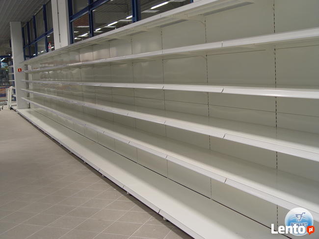 REGAŁY SKLEPOWE METALOWE gondola środkowy regał sklepowy