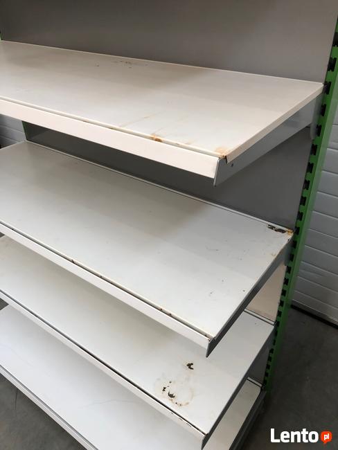 Regał sklepowy magazynowy metalowy regały metalowe sklepowe