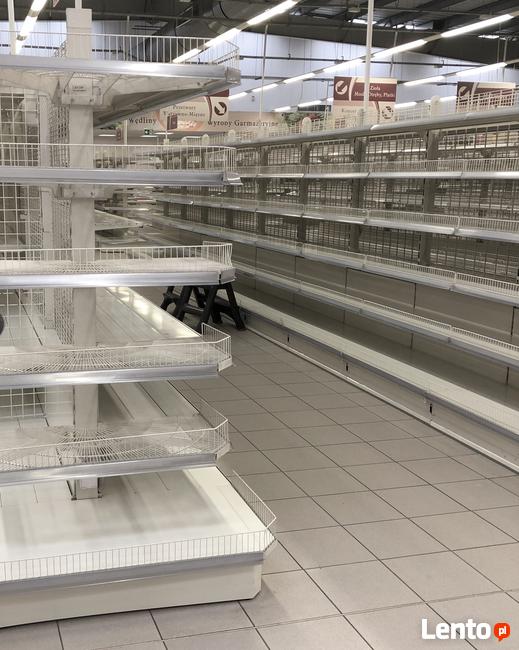 Regał sklepowy środkowy regały sklepowe gondola środkowe