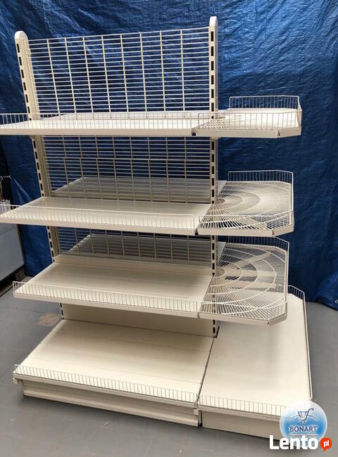 Regał sklepowy środkowy regały sklepowe gondola środkowe