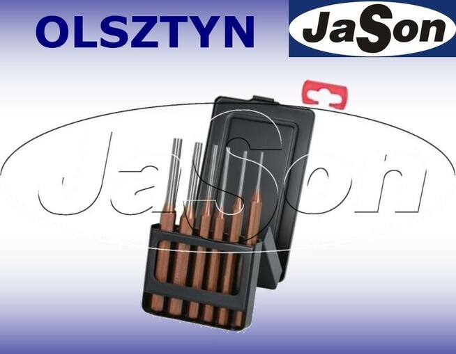 Komplet 6 wybijaków cylindrycznych w kasecie - BOXO PP-06-2M