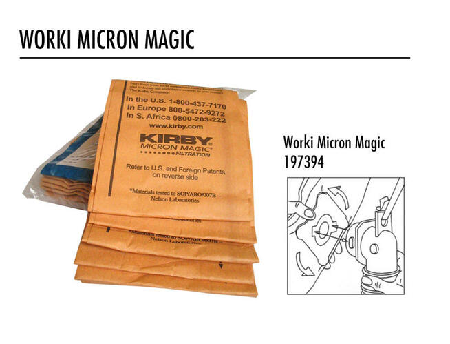 worki do wszystkich modeli Kirby