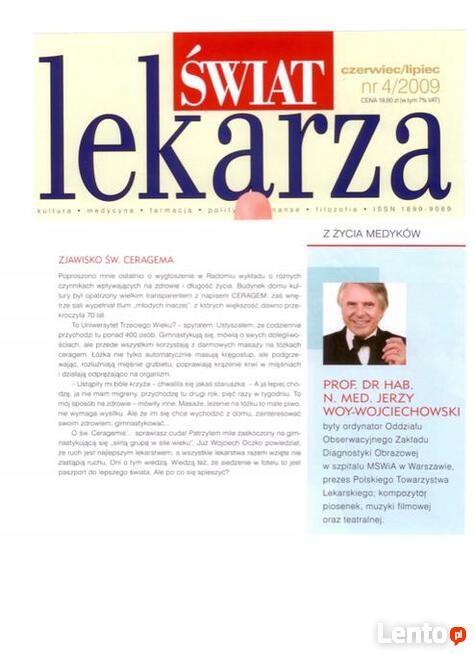 Boli kręgosłup? Jest rozwiązanie !urządzenie med. Ceragem VE