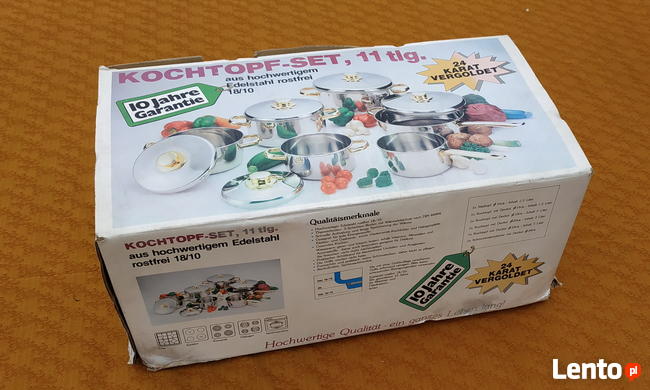 Garnki ze stali nierdzewnej