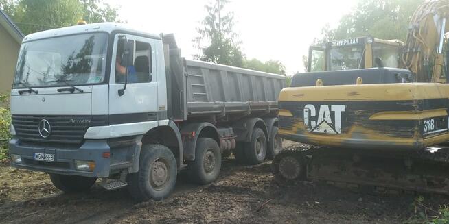 Wynajem koparki, sprzedaż i transport kruszyw