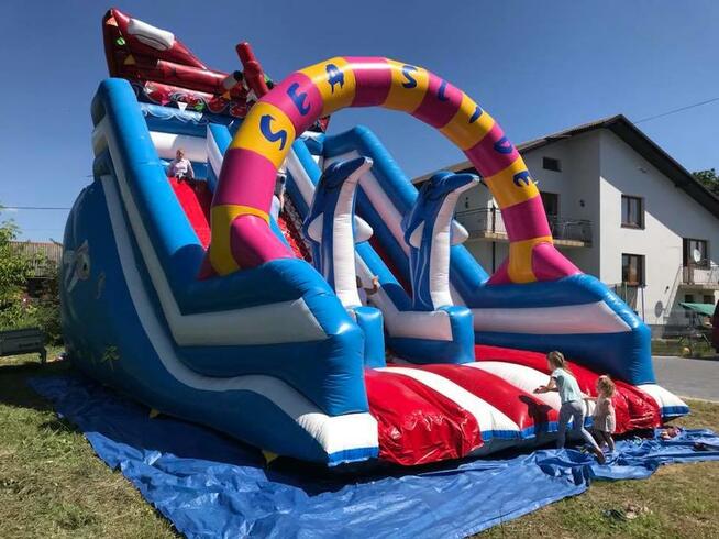 Zjeżdżalnia dla dzieci dmuchana zjeżdżalnia wynajem